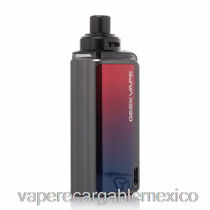 Vape Recargable Geek Vape Obelisk 65w Pod Mod Kit [65] Azul Escarlata